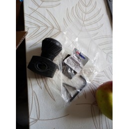 Universali vairo rankenėlė su rutuliniu guoliu, juoda