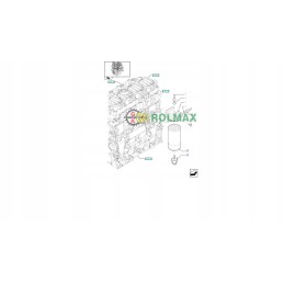 Vandens jutiklis kuro filtro naujame holland korpuse