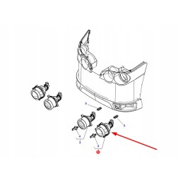 4298776m1 priekinis atšvaitas