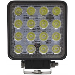 Darbo lempa 16 LED kvadratas 25w 3040 lm