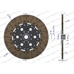 Sankabos diskas f181100100011 fendt warynski f18