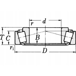 Guolis 30x62x17 mm Claas 235986 0 keitimas