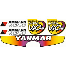 Lipdukų lipdukai ammann yanmar vio40 vio45 vio30