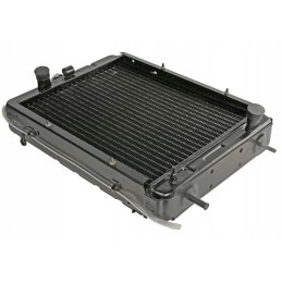 Radiatorius C 330 5 eilių varinis bronzinis kranas kore