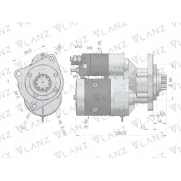 Starteris su magneton mf4 massey reduktoriumi