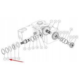 M1 80159 tarpiklis 69 x 80 x 0 30