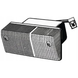 Kombinuotas posūkio ir stovėjimo žibintas, kairysis, 12v