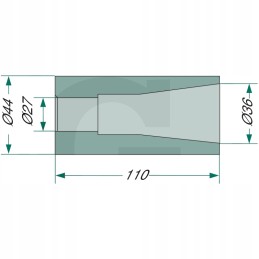 Suvirinimo įvorė 110mm 18100 41 granitas
