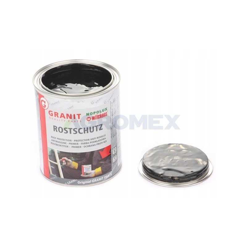 Grunto dažai nuo rūdžių, dideli juodi, 1l