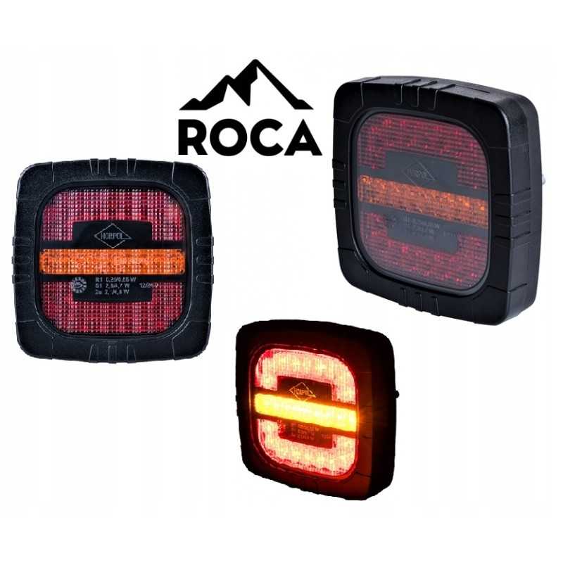 LED galinis kombinuotas žibintas, traktorius, kombainas