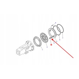 4300600m1 stabdžių stūmoklio varžtas