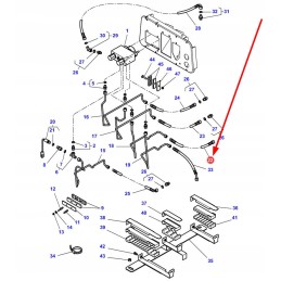 4294642m1 hidraulinė stabdžių žarnelė