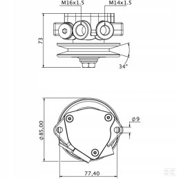 Deutz Fahr kuro siurblys 04503573