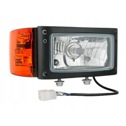 Priekinių žibintų priekinių žibintų katės korpuso ekskavatorius