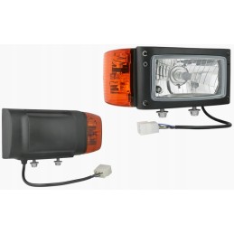 Priekinių žibintų priekinių žibintų katės korpuso ekskavatorius