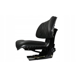 2 dalių juoda Zetor pakabos sėdynė