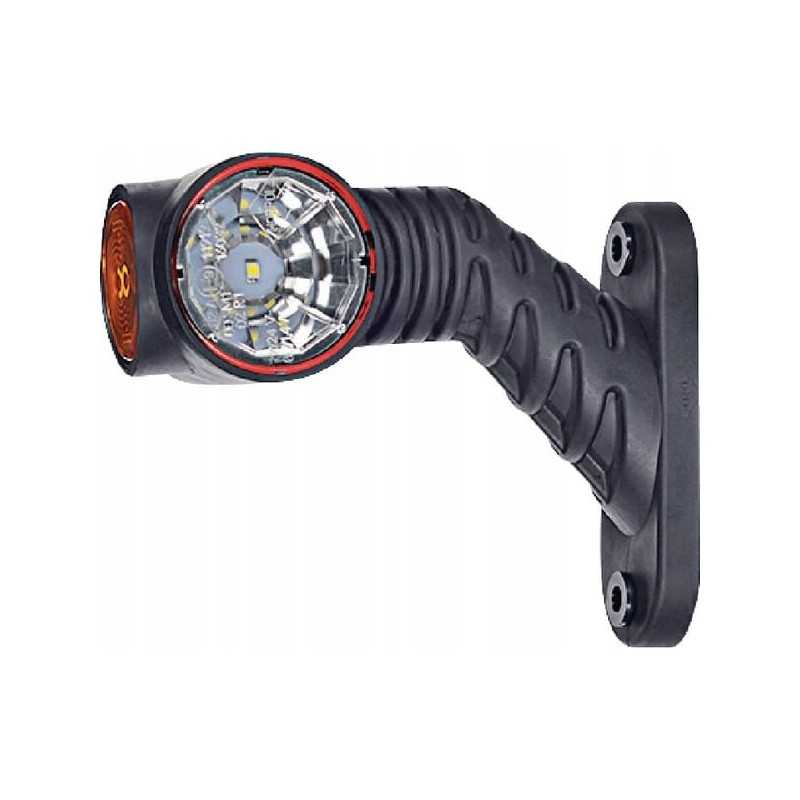 LED šoninė žymeklio lemputė dešinė 0 7 1 4w 12 24v baltas kambarys