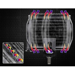 2 x halogeninių LED darbo lempų rinkinys 90w 12 24v