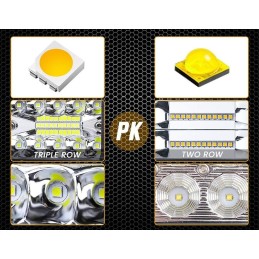 2 x halogeninių LED darbo lempų rinkinys 90w 12 24v