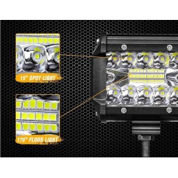 2 x halogeninių LED darbo lempų rinkinys 90w 12 24v
