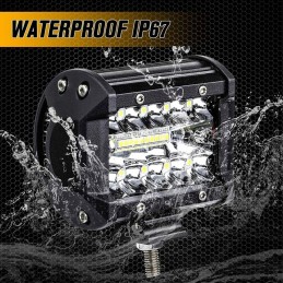 2 x halogeninių LED darbo lempų rinkinys 90w 12 24v