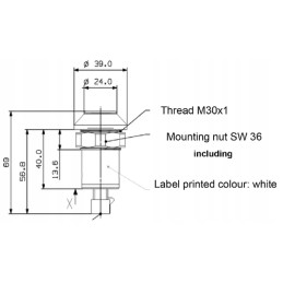Apvalus žalias kėlimo mygtukas