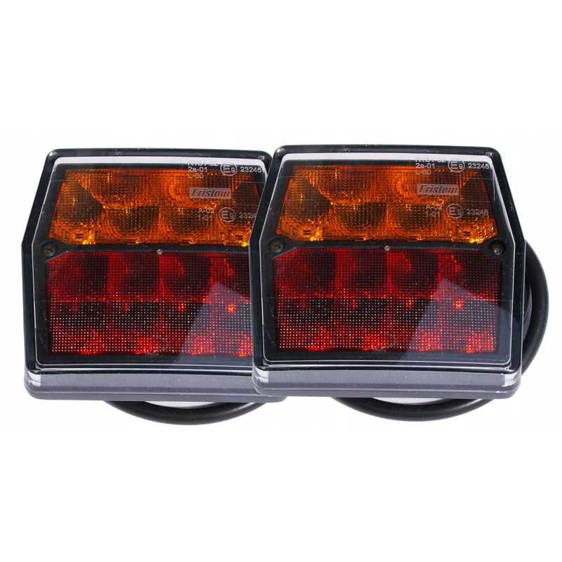 Autobusas sunkvežimis Ursus priekabos galinis žibintas, LED pagalba