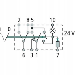 Hella 6hh fiksavimo jungiklis 007832297