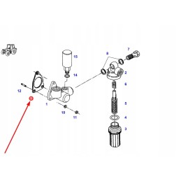 F824200711100 kuro siurblio tarpiklis