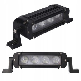 Visureigių lempų šviestuvas LED 4x4 40w 6000k 10 30v fld