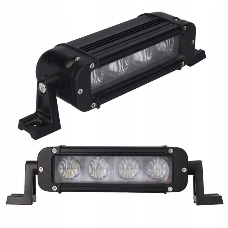 Visureigių lempų šviestuvas LED 4x4 40w 6000k 10 30v fld