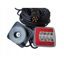 LED lempučių rinkinys priekabos magnetui 12-24