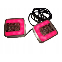 LED lempučių rinkinys priekabos magnetui 12-24