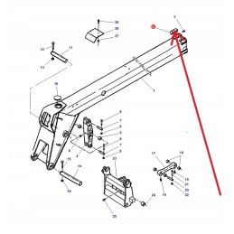 4233890m1 teleskopinė rankena