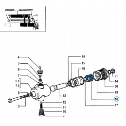New Holland galinės ašies spyruoklė