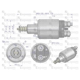 Starterio solenoidinis jungiklis 0331