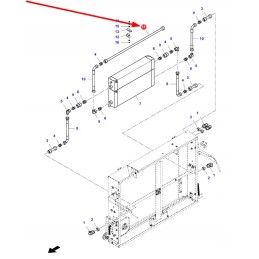 D28787496 alyvos aušinimo sistemos metalinis vamzdis