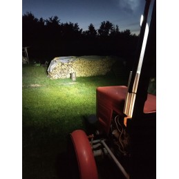 16 led halogeninė darbo lempa 48w 12v 24v led