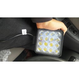 16 led halogeninė darbo lempa 48w 12v 24v led