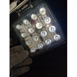 16 led halogeninė darbo lempa 48w 12v 24v led