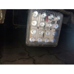 16 led halogeninė darbo lempa 48w 12v 24v led