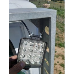 16 led halogeninė darbo lempa 48w 12v 24v led