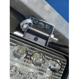 16 led halogeninė darbo lempa 48w 12v 24v led