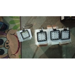 16 led halogeninė darbo lempa 48w 12v 24v led