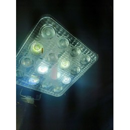 16 led halogeninė darbo lempa 48w 12v 24v led