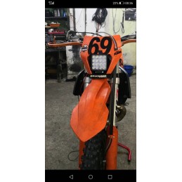 16 led halogeninė darbo lempa 48w 12v 24v led