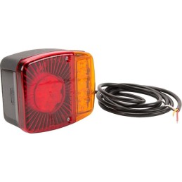 LED kvadratinis galinis žibintas 12 24v LA4002