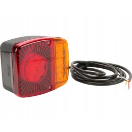 LED kvadratinis galinis žibintas 12 24v kramp