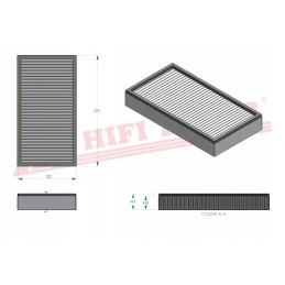 Hifi filtras sc 60032 salono filtras