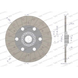 Sankabos disko korpusas fi 280 warynski 3058404r93w